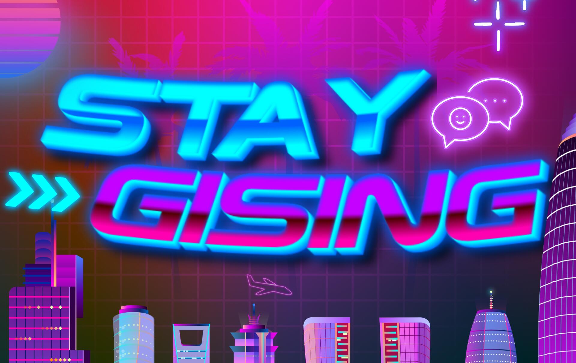Discovery splash banner for Stay Gising Discord server