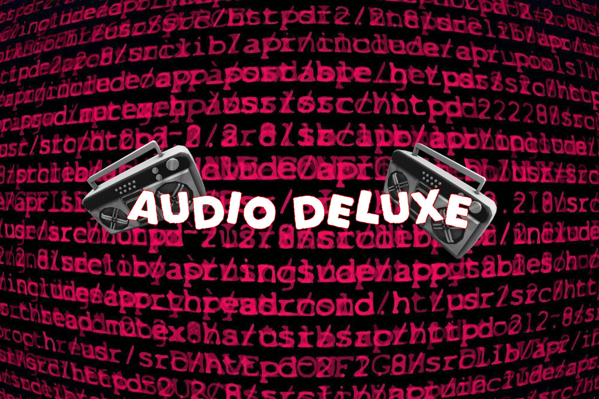 Discovery splash banner for Audio Deluxe Discord server