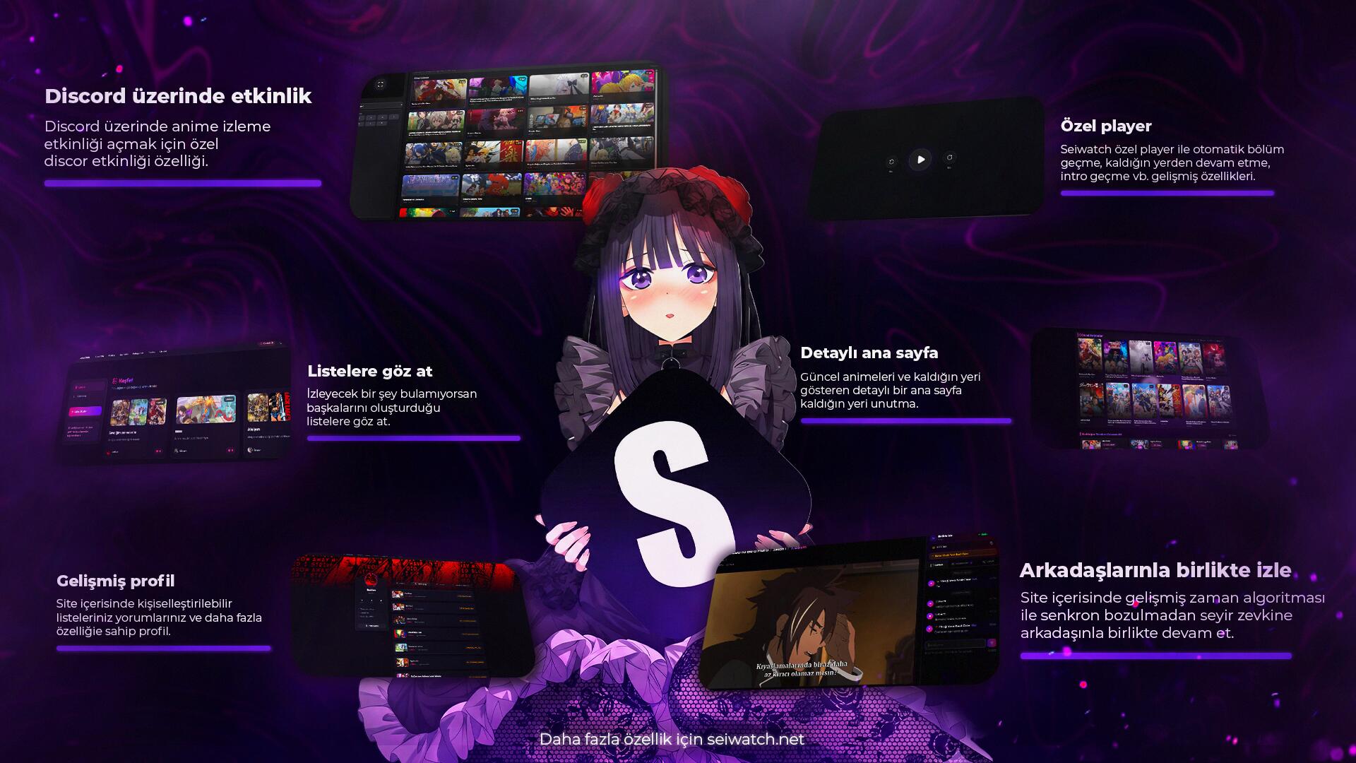Discovery splash banner for Seirei ィ Anime & Webtoon Discord server