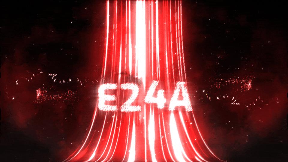 Discovery splash banner for E24A Community Discord server