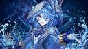 Discovery splash banner for angel 🩵 social ୨୧ friends . active . fun . chill . sfw . anime Discord server