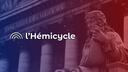 Discovery splash banner for l'Hémicycle | Politique Discord server