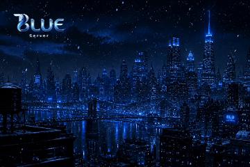 Discovery splash banner for 𝐁𝐥𝐮𝐞 Discord server