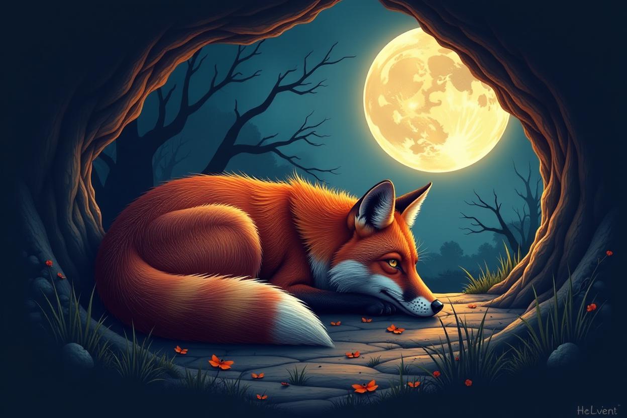 Discovery splash banner for The Fox Cave Discord server