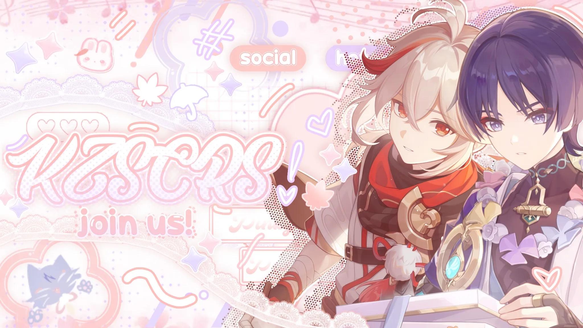 Discovery splash banner for 𓏼 ✿。kzscrs 🍁☂ ♡ Discord server