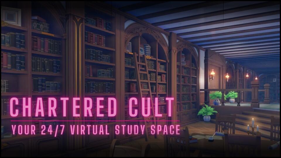 Discovery splash banner for Chartered Cult Discord server