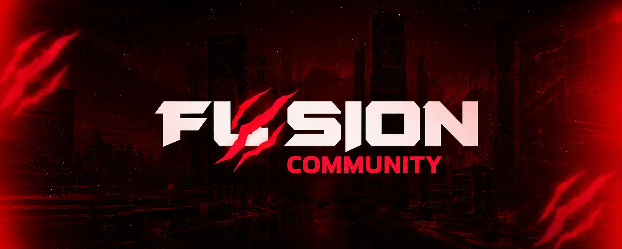 Discovery splash banner for Fusion Community 🇧🇷 Discord server
