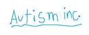 Discovery splash banner for Autism Inc. Discord server