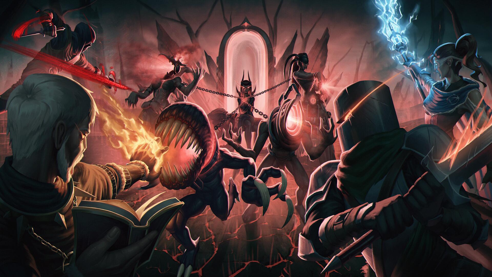 Discovery splash banner for Oath: Order x Empire OFFICIAL SERVER Discord server