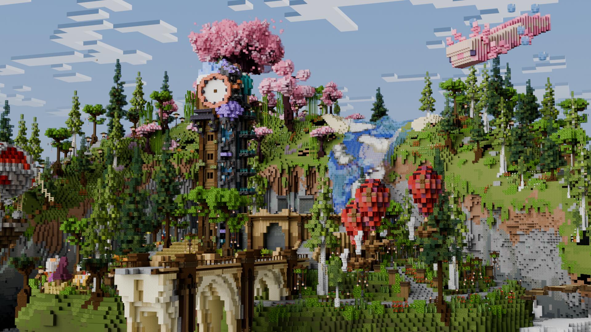 Discovery splash banner for NetherSword Discord server