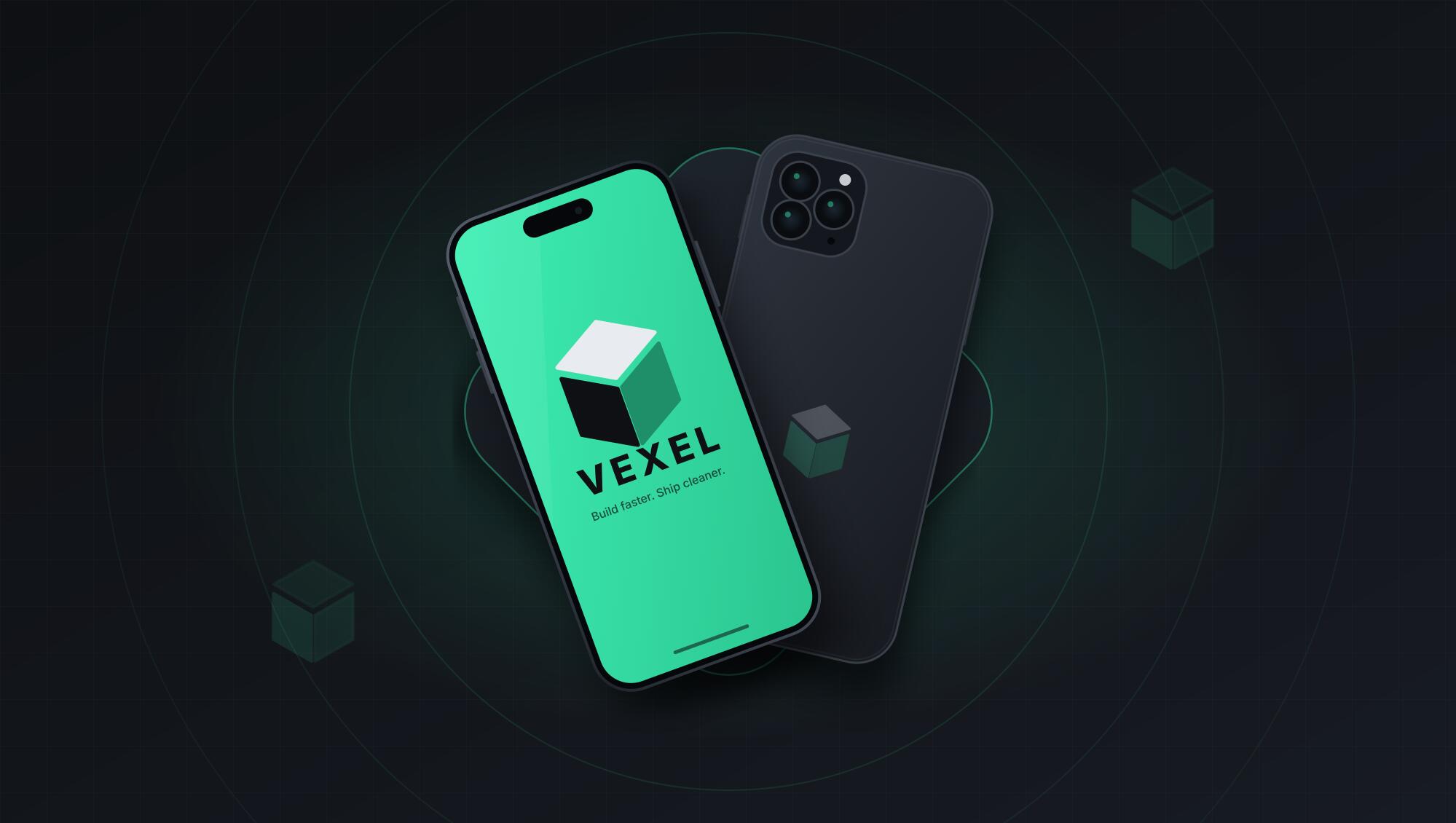 Discovery splash banner for Vexel Discord server
