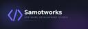 Discovery splash banner for SamotWorks — Plugin & Software Studio Discord server