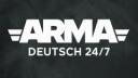 Discovery splash banner for Arma Deutsch 24/7 Discord server