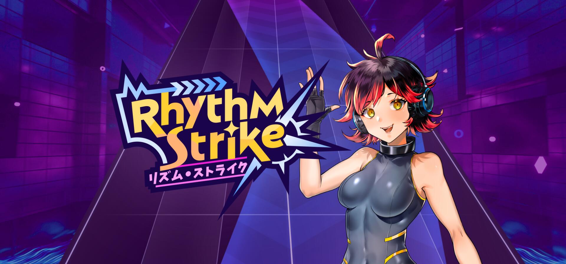 Discovery splash banner for RhythmStrike Community Discord server