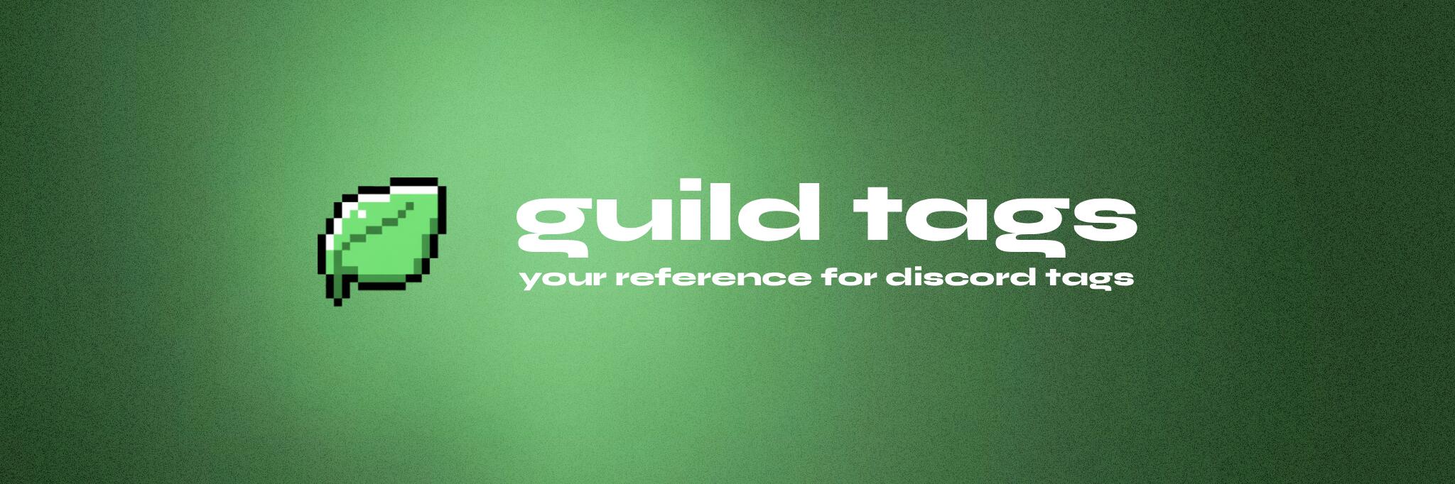 Discovery splash banner for Guild Tags | 230k+ Tags Discord server