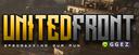 Discovery splash banner for UNITED FRONT Discord server