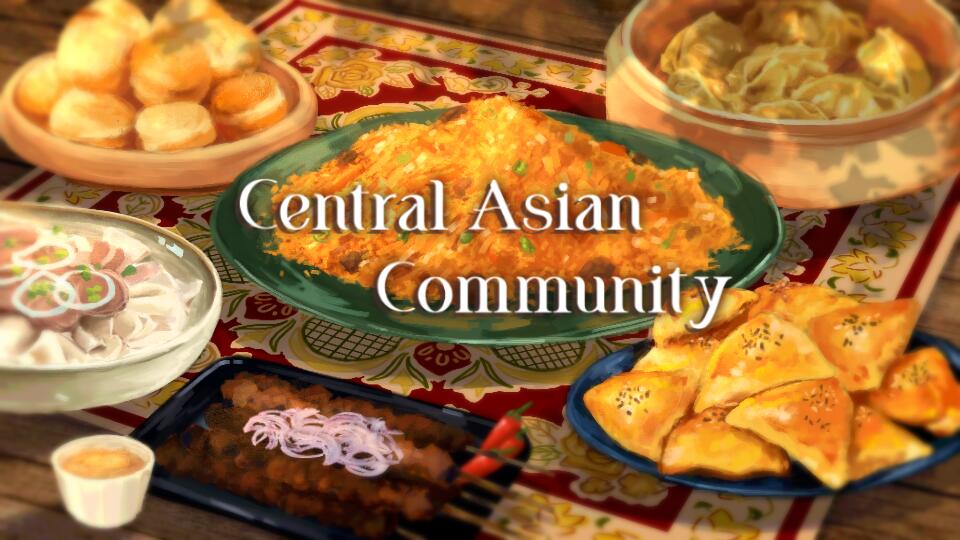 Discovery splash banner for Central Asian Community Discord server