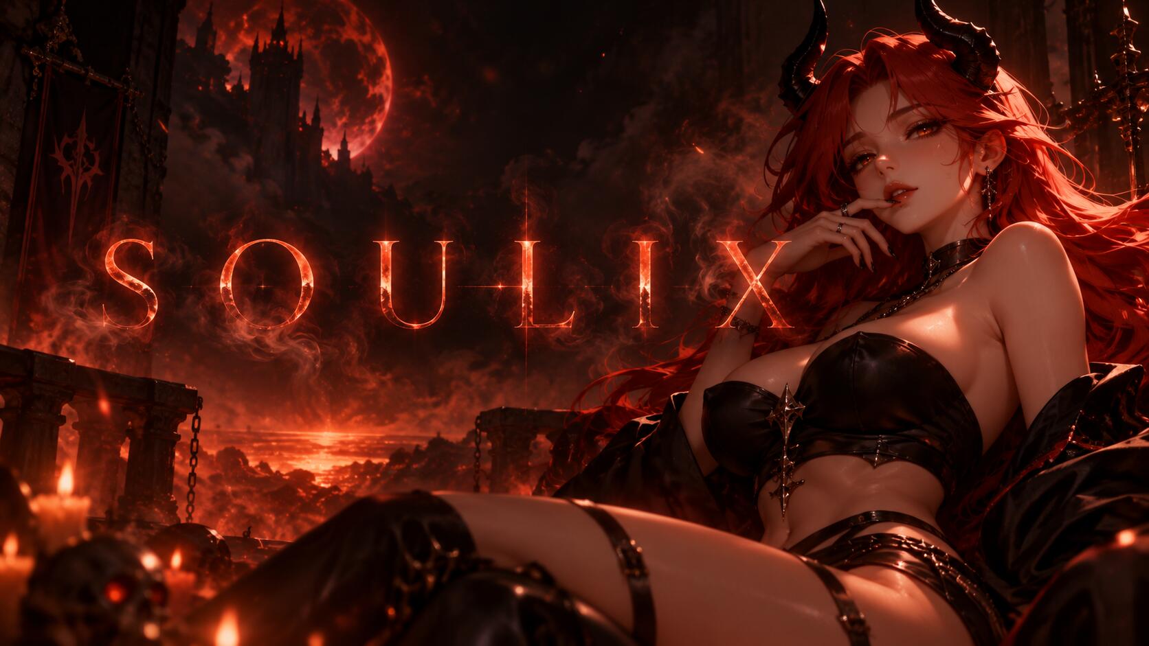 Discovery splash banner for SOULIX Discord server