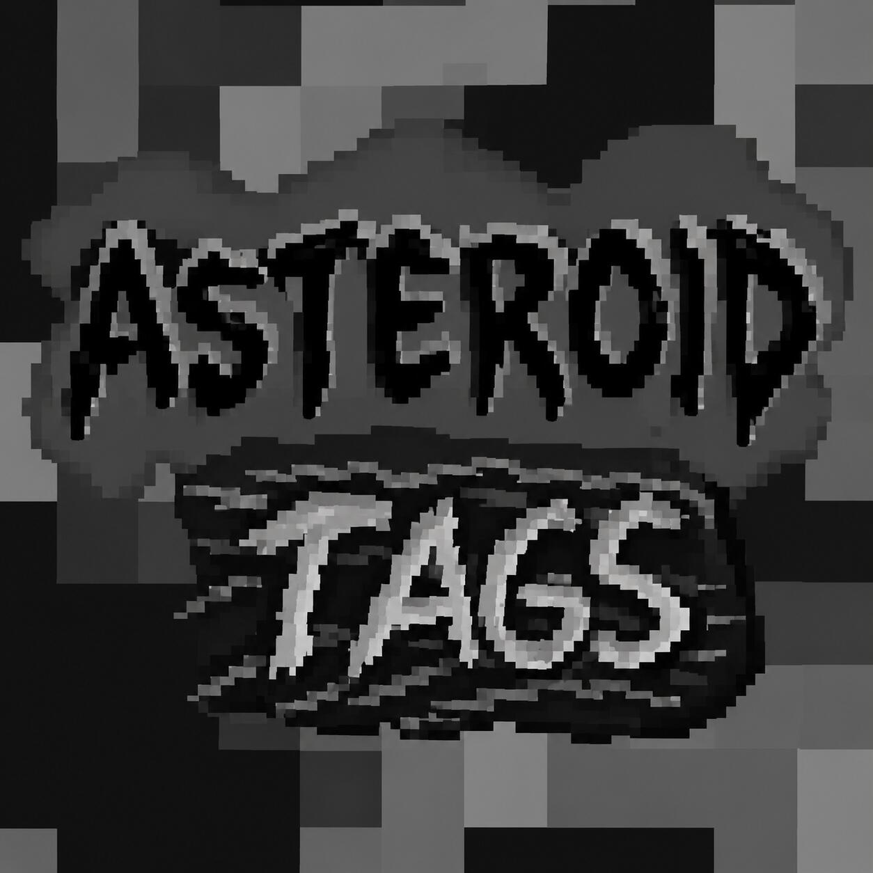 Discovery splash banner for Asteroid Tags Discord server