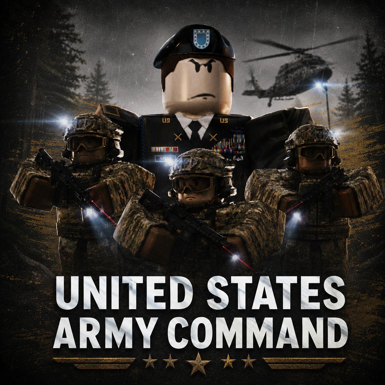 Discovery splash banner for ★ USAC ★ 🎃 Military Roleplay 🎃 Discord server