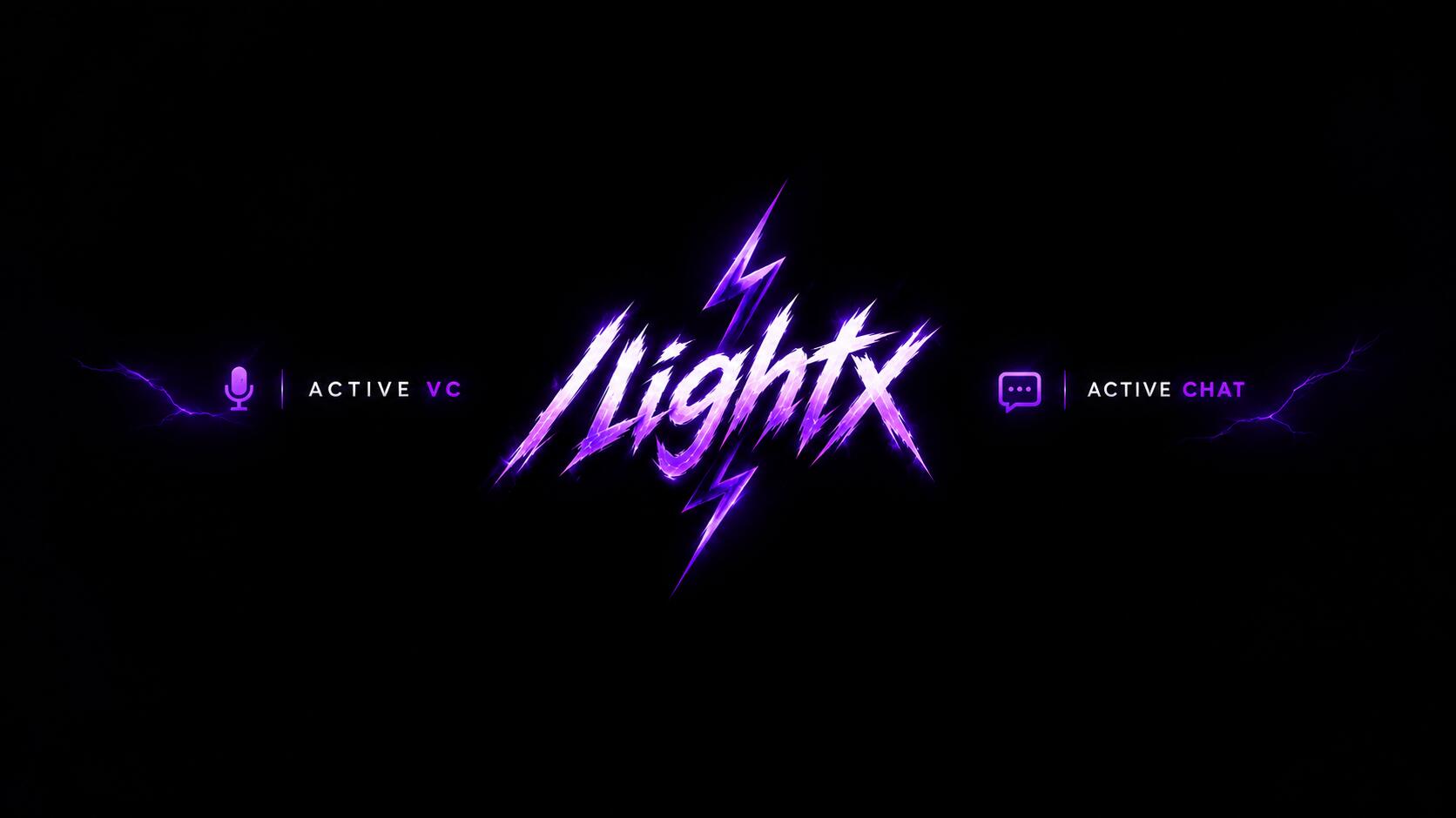 Discovery splash banner for /Lightx | Social • Chat • VC • Emotes • Chill • Anime • Fun • Active Discord server