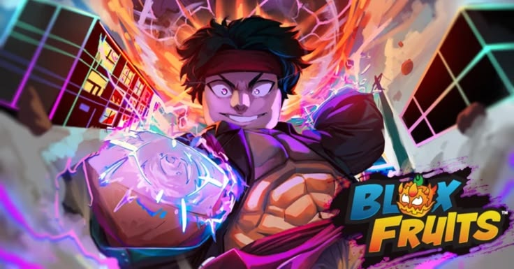 Discovery splash banner for Blox Fruits Tradings & Helping Discord server