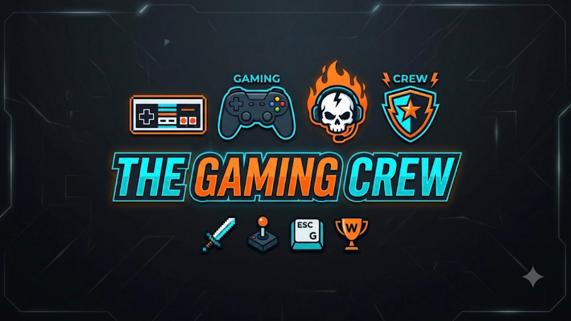 Discovery splash banner for Toasts gaming empire Discord server
