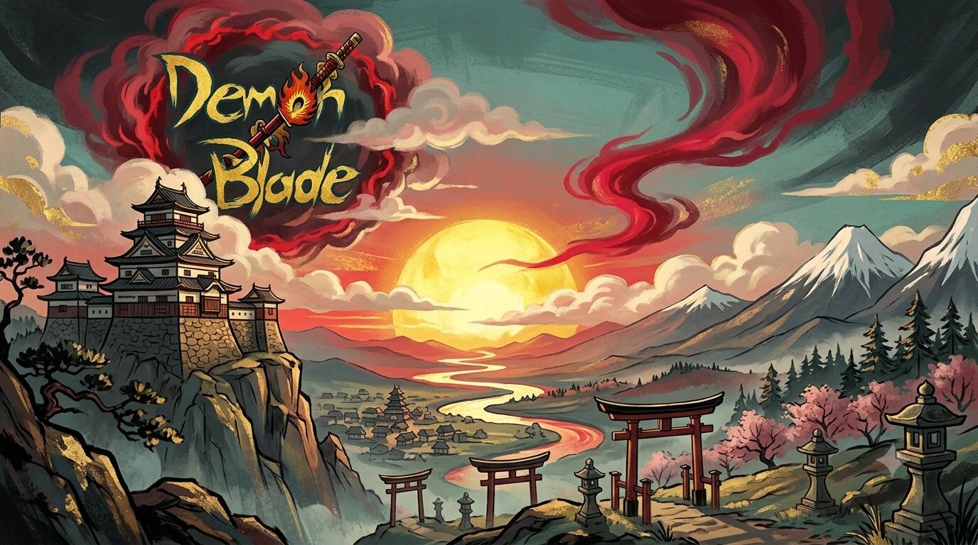 Discovery splash banner for Demon Blade Values Community Discord server