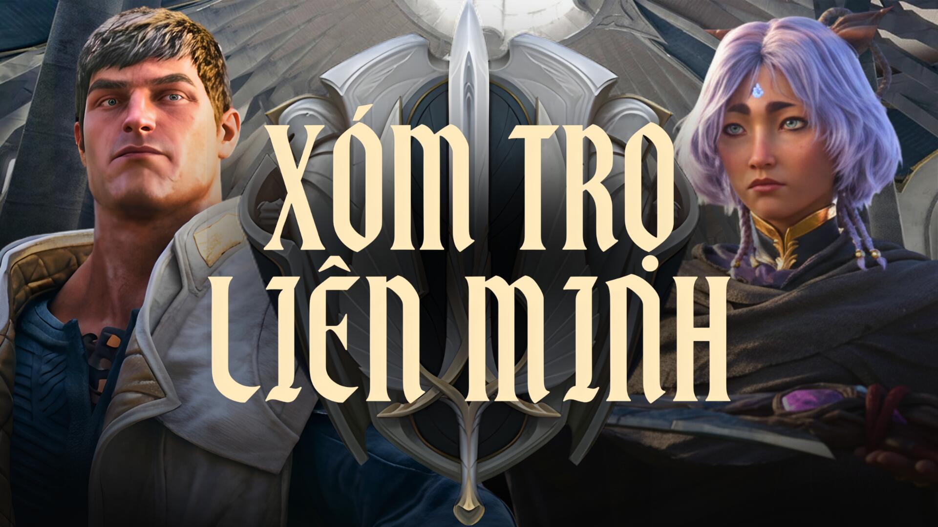 Discovery splash banner for Xóm Trọ Liên Minh Discord server