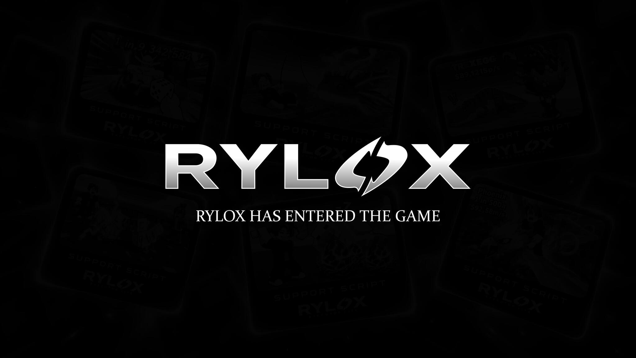 Discovery splash banner for Rylox Hub Discord server