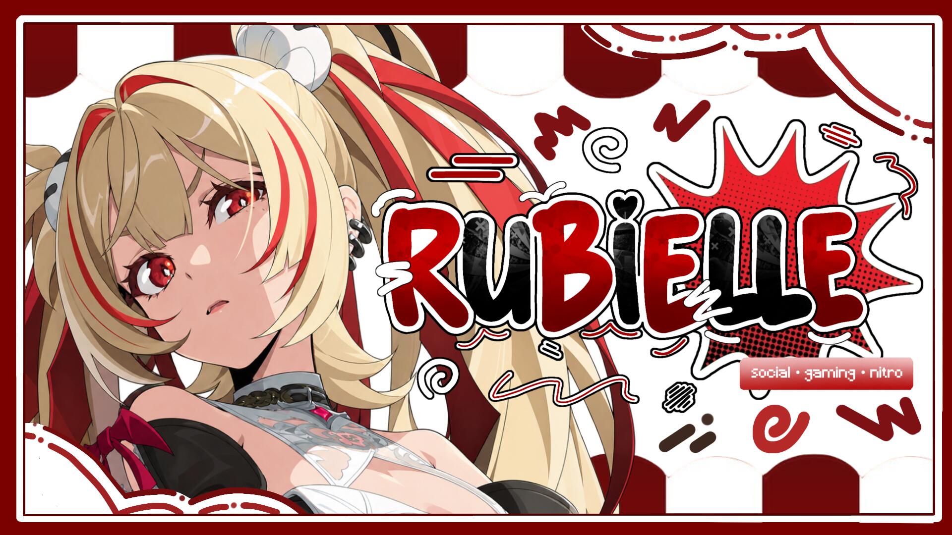 Discovery splash banner for ഒ 🪭 / Ru𝑏ielle. ꯭𐧺 ♪ Discord server