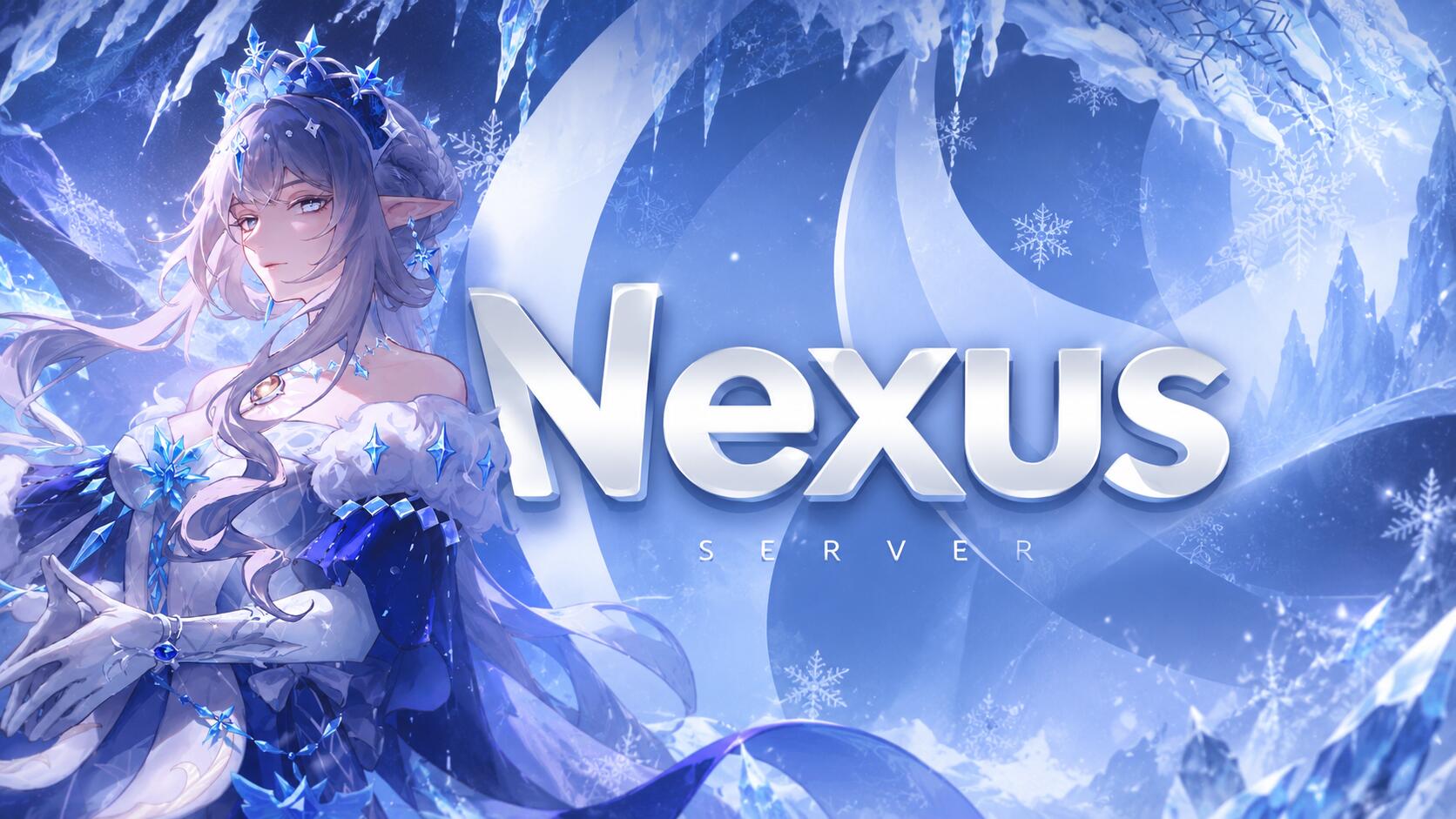 Discovery splash banner for Nexus Discord server