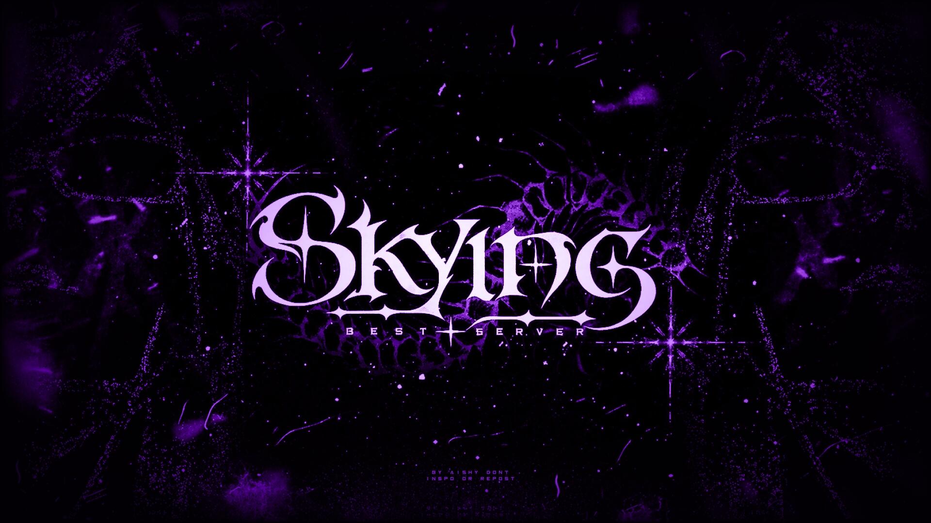 Discovery splash banner for ╋━ /skying ﹒ social #halloween Discord server