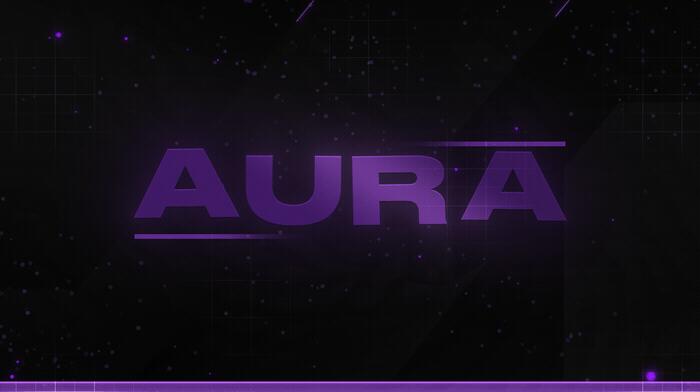 Discovery splash banner for AURA Discord server