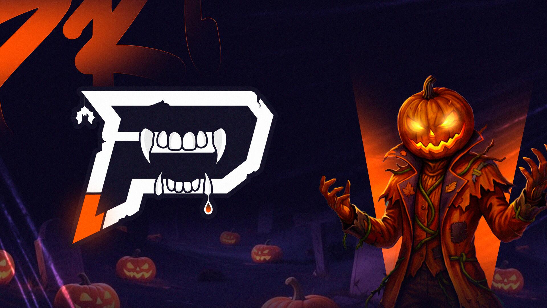 Discovery splash banner for PRIME #HALLOWEEN Discord server