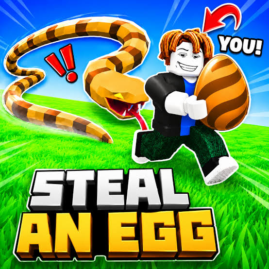 Discovery splash banner for Steal An Egg - Official Discord server