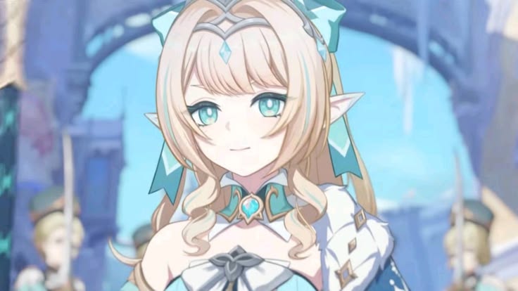 Discovery splash banner for Vesna Mains ᯽ Genshin Impact Discord server