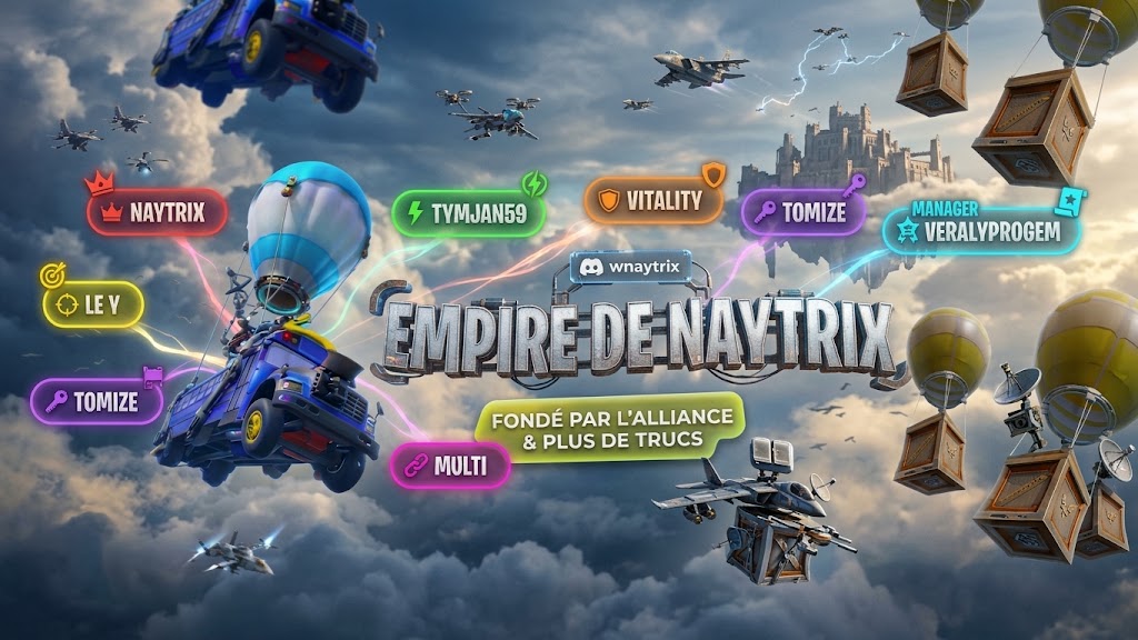 Discovery splash banner for 🔥 〃 L’Empire de Naytrix 〃 👑 Discord server