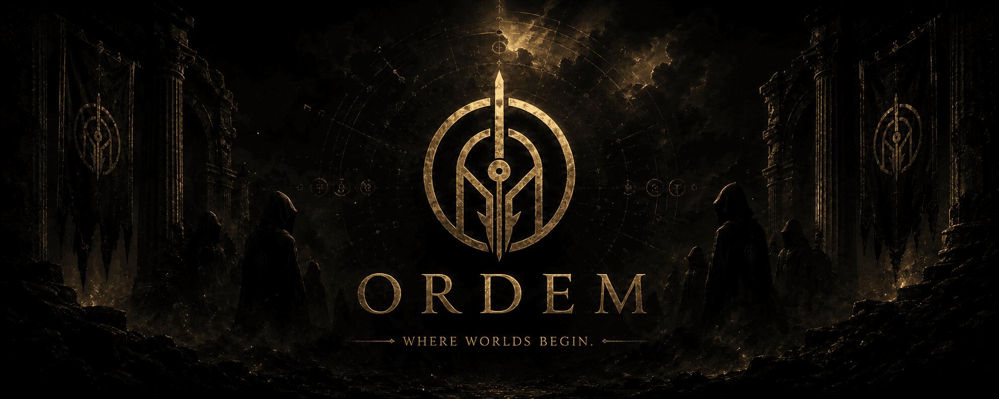 Discovery splash banner for ORDEM Discord server
