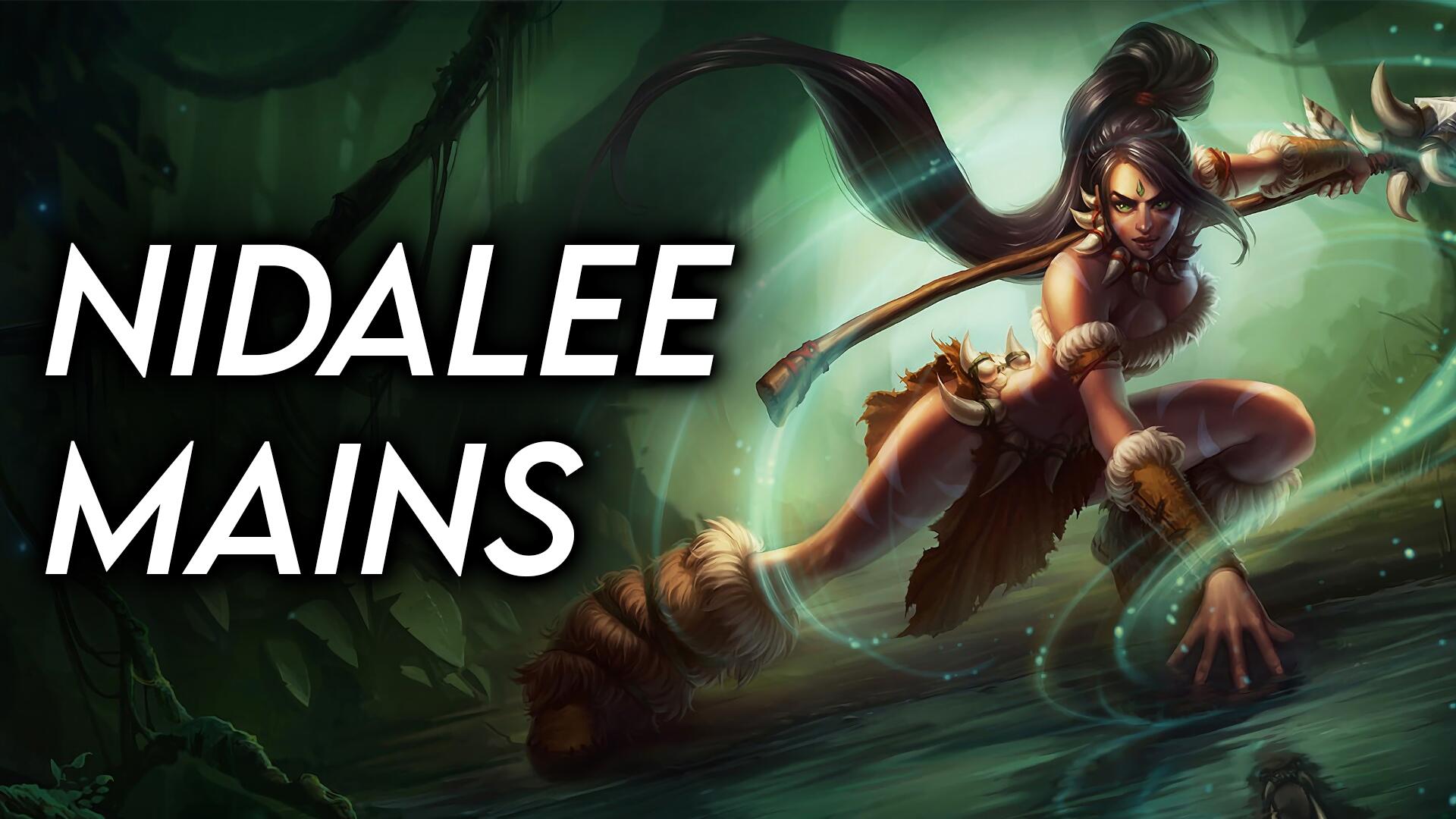 Discovery splash banner for Nidalee Mains Discord server