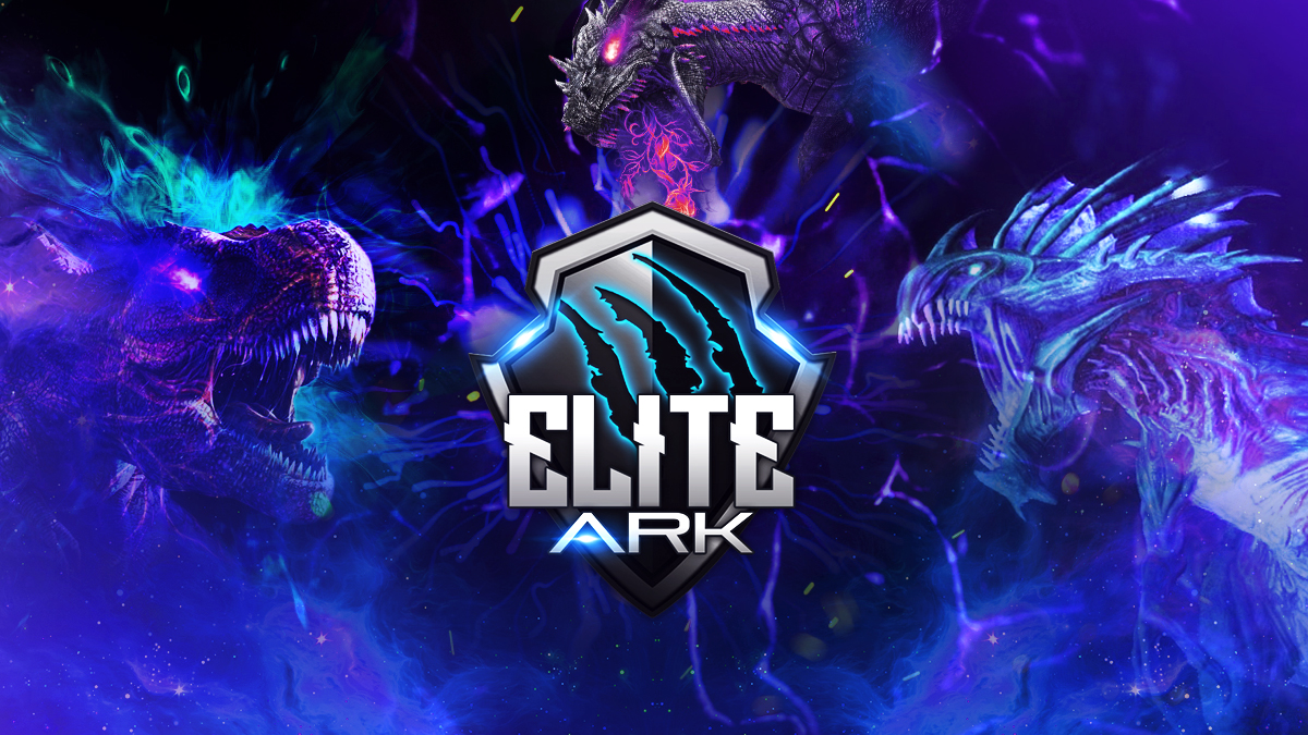 Discovery splash banner for EliteArk | ARK ASA Discord server