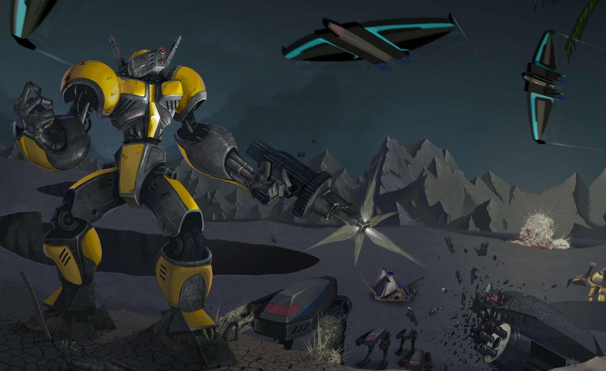Discovery splash banner for Zero-K Discord server