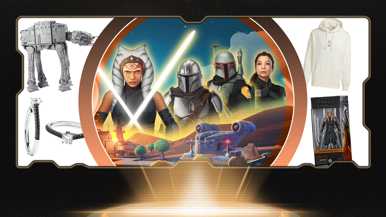 Discovery splash banner for Star Wars Collecting Discord server