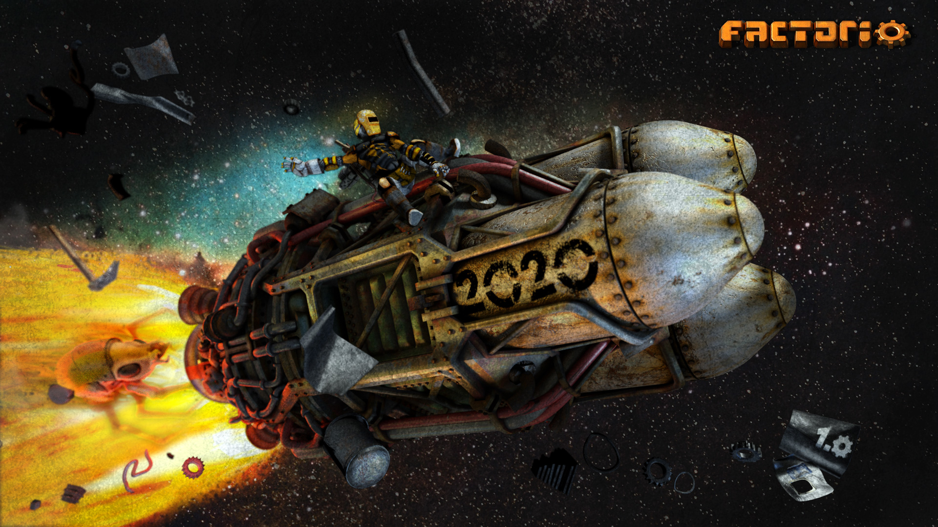 Discovery splash banner for Communauté francophone de Factorio Discord server