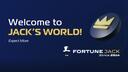 Discovery splash banner for FortuneJack Casino Discord server
