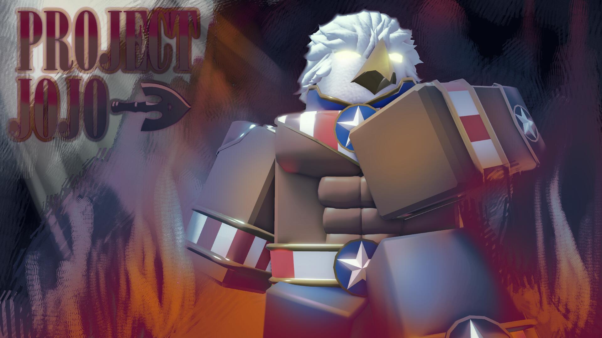 Discovery splash banner for Project JoJo Discord server