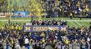 Discovery splash banner for Michigan Wolverines Discord server