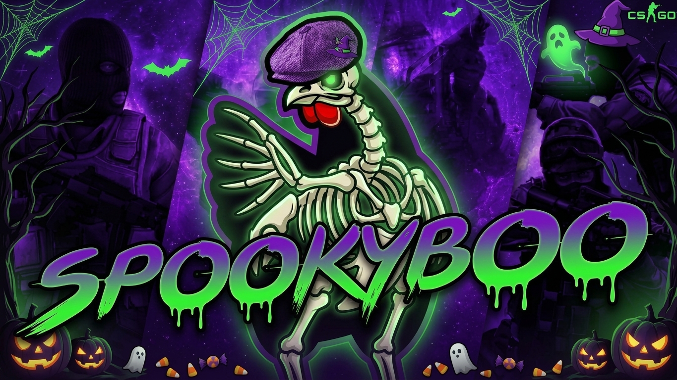 Discovery splash banner for Spookyboo Discord server