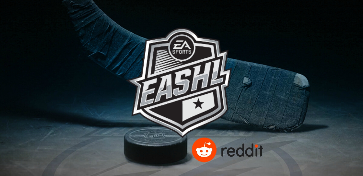 Discovery splash banner for EASHL Discord server