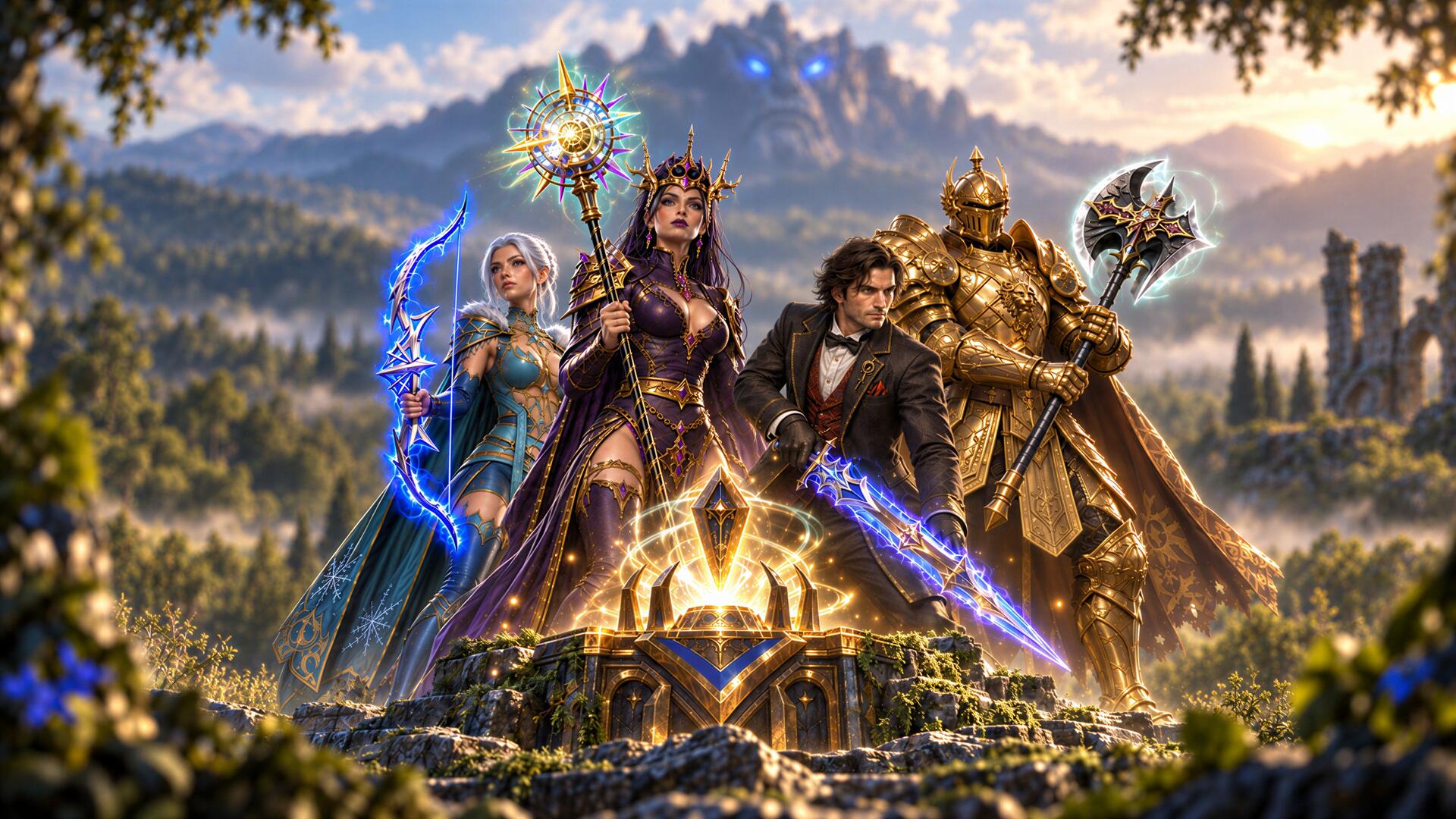 Discovery splash banner for Lost Relics Discord server